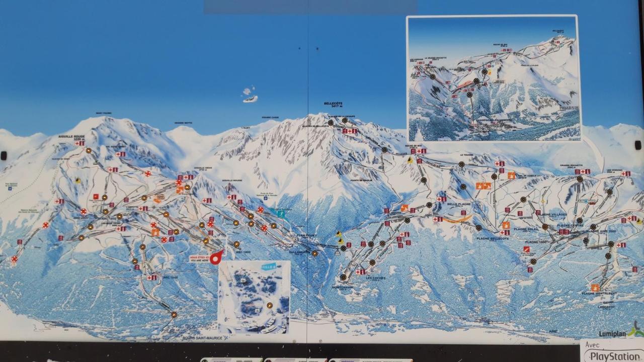 Bourg St Maurice Les Arcs 1800 Charvet Belles Challes Vue Panoramique, Nature, Bien Etre, Paisible, Espace ภายนอก รูปภาพ